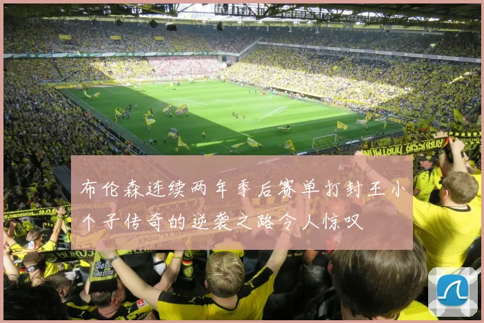 布伦森连续两年季后赛单打封王小个子传奇的逆袭之路令人惊叹